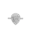 Effy Fine Jewelry 14k 0.54 Ct. Tw. Diamond Ring In Metallic