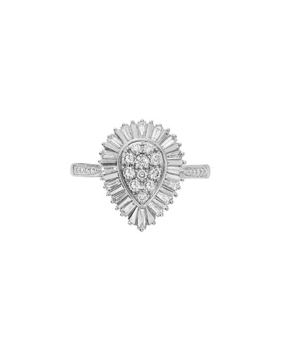 Effy Fine Jewelry 14k 0.54 Ct. Tw. Diamond Ring In Metallic