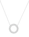 Effy Fine Jewelry 14k 0.57 Ct. Tw. Diamond Necklace In Silver
