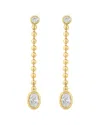 Effy Fine Jewelry 14k 0.59 Ct. Tw. Lab-grown Diamond Earrings In Gold