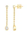 Effy Fine Jewelry 14k 0.59 Ct. Tw. Lab-grown Diamond Earrings In Gold