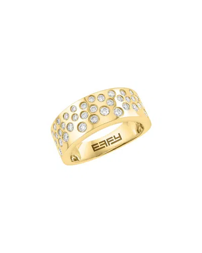 Effy Fine Jewelry 14k 0.65 Ct. Tw. Diamond Ring In Transparent