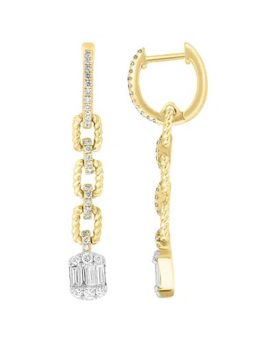 Effy Fine Jewelry 14k 0.69 Ct. Tw. Diamond Earrings