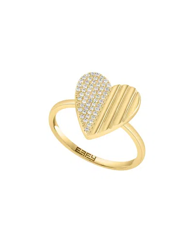 Effy Fine Jewelry 14k 0.69 Ct. Tw. Diamond Ring In Multi
