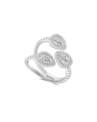 Effy Fine Jewelry 14k 0.71 Ct. Tw. Diamond Ring In Metallic