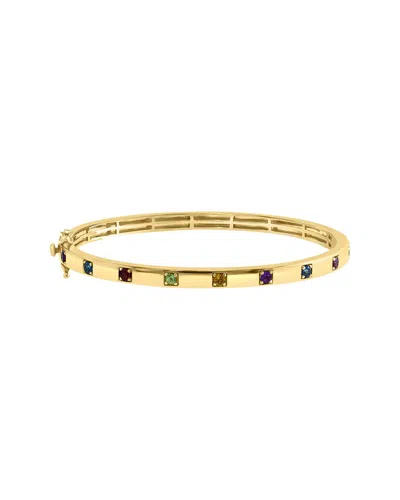 Effy Fine Jewelry 14k 0.71 Ct. Tw. Gemstone Bracelet In Brown