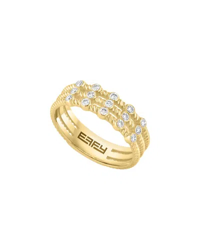 Effy Fine Jewelry 14k 0.72 Ct. Tw. Diamond Ring In Multi