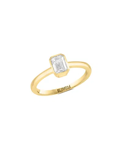 Effy Fine Jewelry 14k 0.72 Ct. Tw. Lab-grown Diamond Ring In Gold