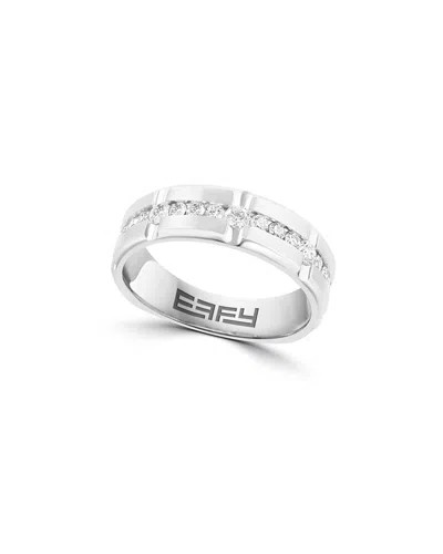 Effy Fine Jewelry 14k 0.73 Ct. Tw. Diamond Ring In Metallic