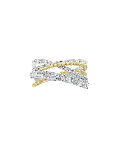 Effy Fine Jewelry 14k 0.83 Ct. Tw. Diamond Ring In Gold