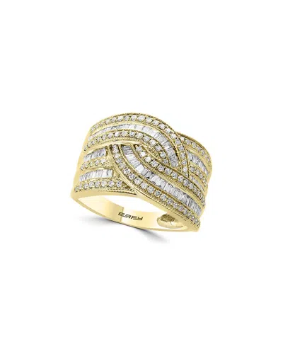 Effy Fine Jewelry 14k 0.92 Ct. Tw. Diamond Ring In Gold