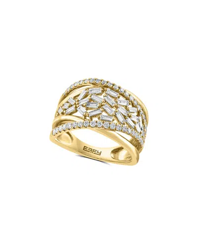 Effy Fine Jewelry 14k 0.95 Ct. Tw. Diamond Ring In Gold