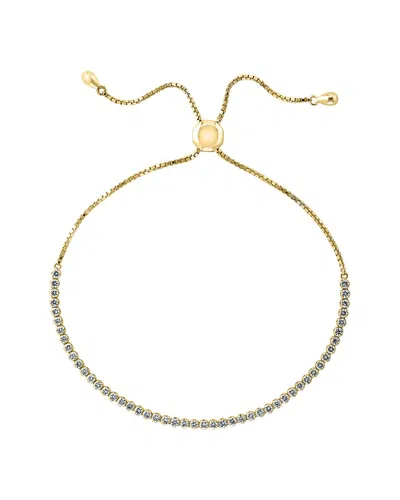 Effy Fine Jewelry 14k 0.96 Ct. Tw. Diamond Bolo Bracelet In Gold