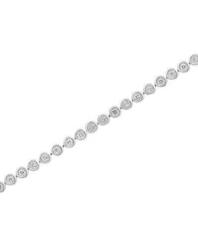 Effy Fine Jewelry 14k 0.97 Ct. Tw. Diamond Tennis Bracelet In Metallic