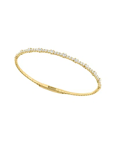Effy Fine Jewelry 14k 0.98 Ct. Tw. Diamond Bracelet In Gold
