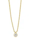 Effy Fine Jewelry 14k 0.98 Ct. Tw. Lab-grown Diamond Necklace In Gold