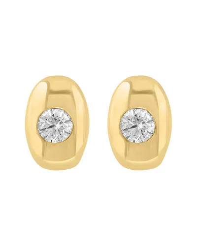 Effy Fine Jewelry 14k 0.98 Ct. Tw. Lab-grown Diamond Earrings In Multi