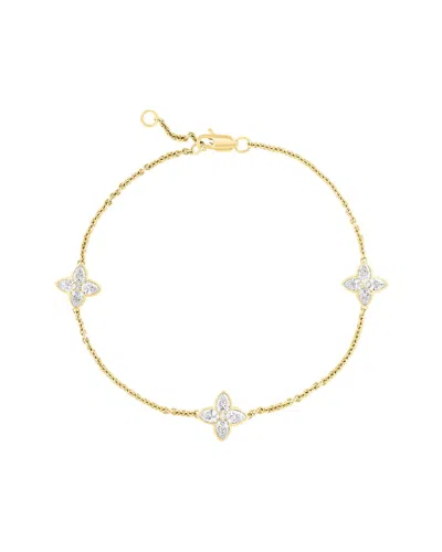 Effy Fine Jewelry 14k 1.01 Ct. Tw. Lab-grown Diamond Bracelet In Gold