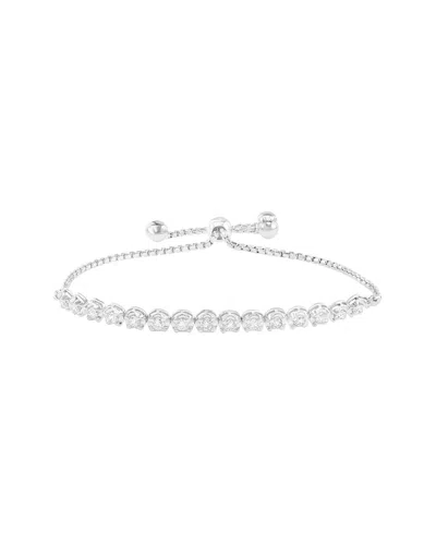 Effy Fine Jewelry 14k 1.03 Ct. Tw. Diamond Bolo Bracelet In Gold