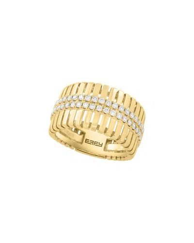 Effy Fine Jewelry 14k 10.33 Ct. Tw. Diamond & Ruby Ring In Gold