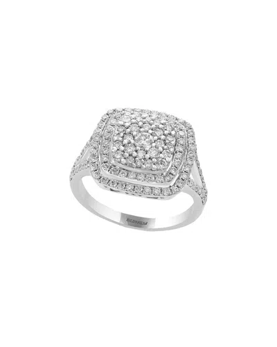 Effy Fine Jewelry 14k 1.05 Ct. Tw. Diamond Ring In Silver
