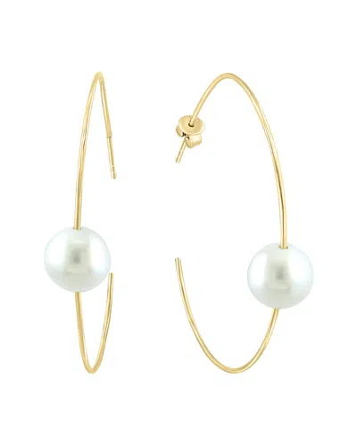 Effy Fine Jewelry 14k 10.5mm Pearl Earrings In Gold