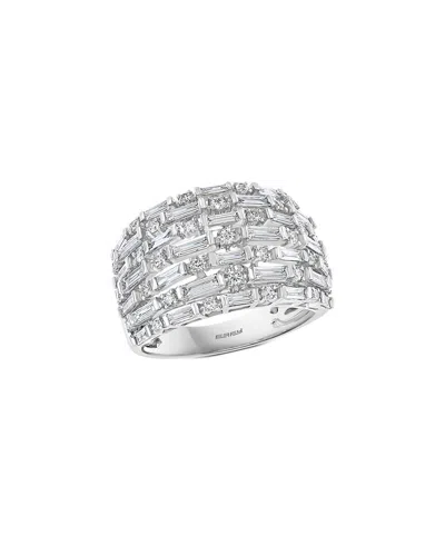 Effy Fine Jewelry 14k 1.09 Ct. Tw. Diamond Ring In Metallic