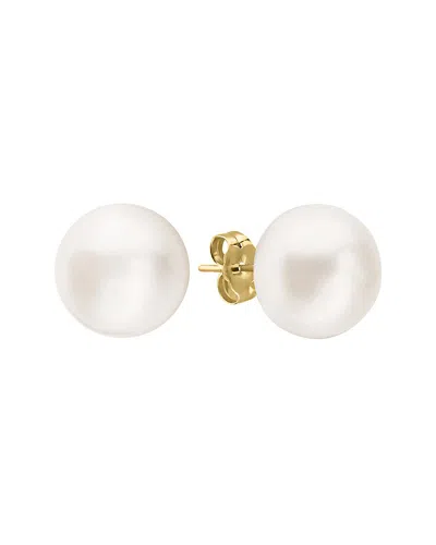 Effy Fine Jewelry 14k 11-12mm Pearl Earrings In Gold