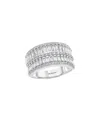 Effy Fine Jewelry 14k 1.12 Ct. Tw. Diamond Ring In Metallic
