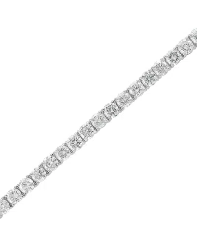 Effy Fine Jewelry 14k 11.80 Ct. Tw. Diamond Tennis Bracelet In Metallic