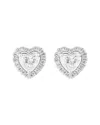 Effy Fine Jewelry 14k 1.21 Ct. Tw. Lab-grown Diamond Earrings In Metallic