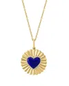 Effy Fine Jewelry 14k 1.42 Ct. Tw. Diamond & Lapis Lazuli Necklace