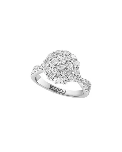 Effy Fine Jewelry 14k 1.47 Ct. Tw. Diamond Ring In Metallic