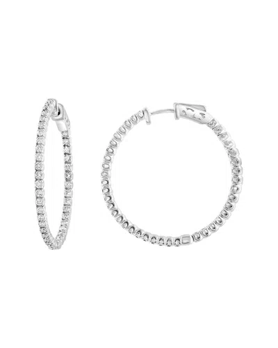 Effy Fine Jewelry 14k 1.57 Ct. Tw. Diamond Earrings In Gray