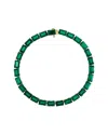 Effy Fine Jewelry 14k 16.67 Ct. Tw. Lab-grown Diamond & Lab-grown Emerald  Bracelet In Gold
