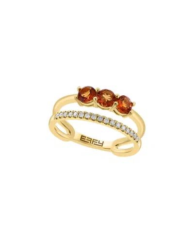 Effy Fine Jewelry 14k 1.70 Ct. Tw. Diamond Ring In Multi