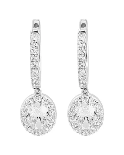 Effy Fine Jewelry 14k 1.93 Ct. Tw. Lab-grown Diamond Hoops In White