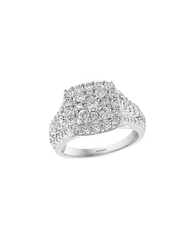 Effy Fine Jewelry 14k 1.94 Ct. Tw. Diamond  Ring In Metallic