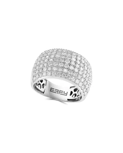 Effy Fine Jewelry 14k 1.94 Ct. Tw. Diamond Ring In Metallic