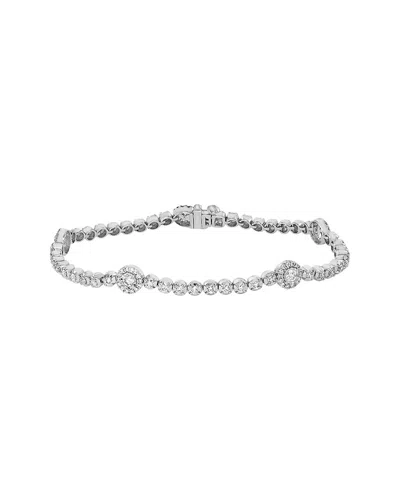 Effy Fine Jewelry 14k 1.96 Ct. Tw. Diamond Tennis Bracelet In Metallic