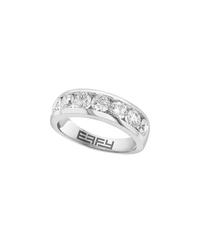 Effy Fine Jewelry 14k 1.99 Ct. Tw. Lab-grown Diamond  Ring In Metallic