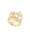 Effy Fine Jewelry 14k 2.02 Ct. Tw. Diamond & Ethiopian Opal Ring