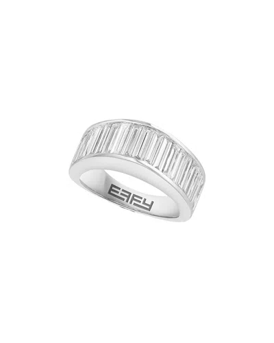 Effy Fine Jewelry 14k 2.40 Ct. Tw. Lab-grown Diamond Ring In Metallic