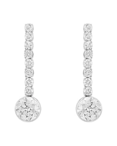 Effy Fine Jewelry 14k 2.68 Ct. Tw. Lab-grown Diamond Earrings In Metallic