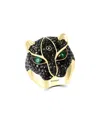 Effy Fine Jewelry 14k 2.73 Ct. Tw. Diamond & Diamond Emerald Cz Ring