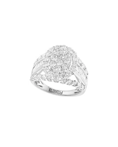 Effy Fine Jewelry 14k 2.82 Ct. Tw. Diamond Ring In Purple