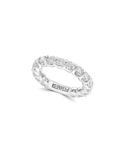 Effy Fine Jewelry 14k 2.98 Ct. Tw. Diamond Ring In Metallic