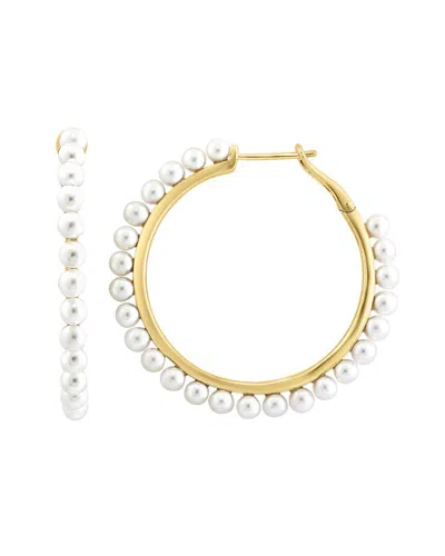 Effy Fine Jewelry 14k 3.5mm Pearl Earrings In Gold