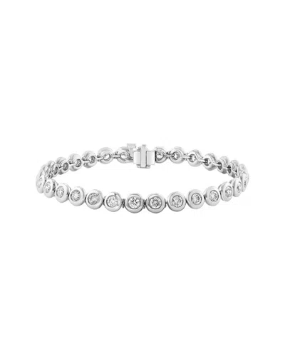 Effy Fine Jewelry 14k 3.65 Ct. Tw. Diamond Tennis Bracelet In Metallic