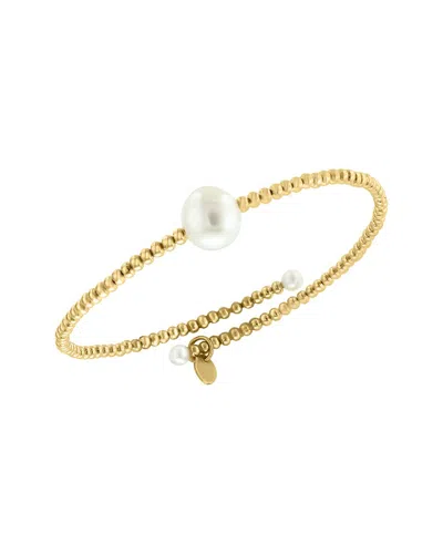 Effy Fine Jewelry 14k 3,8mm Pearl Bracelet In Gold